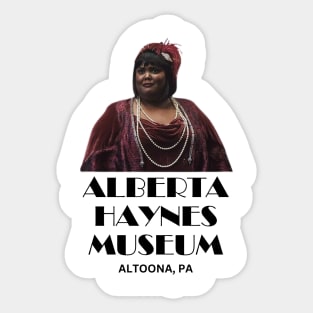 Alberta Haynes Museum Sticker